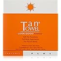 Tan Towel Full Body Plus Creme, 15 Count