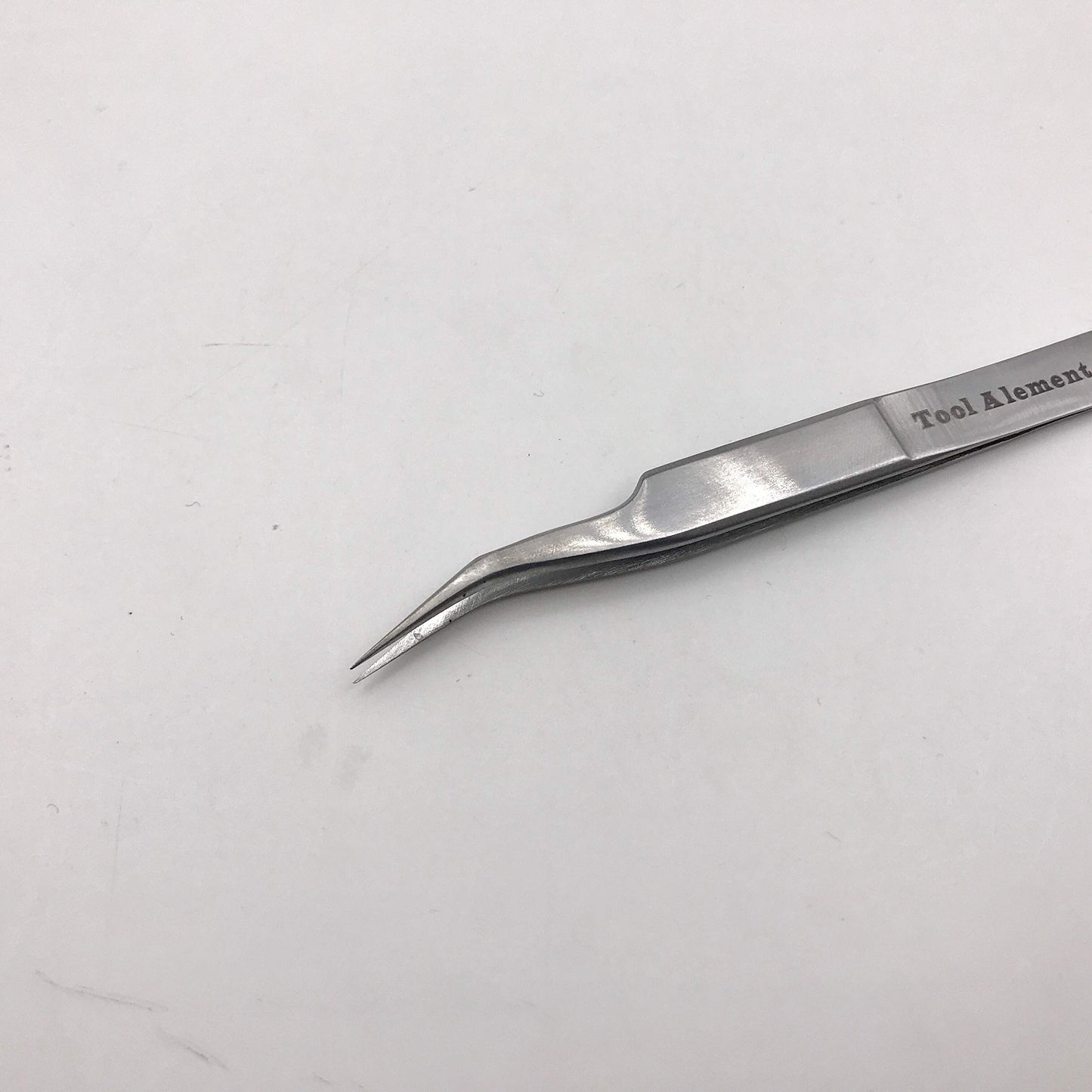 Tool Alement Canadian Stainless Steel 14cm Long Tip Eyelash Tweezer M-PK14-8006