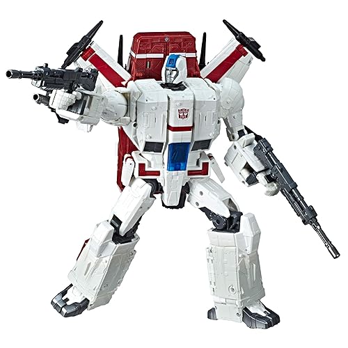 Transformers Toys Generations War for Cybertron Commander Wfc-S28 Jetfire Action Figure - Siege Chapter - Adults & Kids Ages 8 & Up, 11"