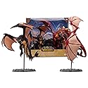 McFarlane Toys - World of Warcraft Red Highland Drake and Black Proto-Drake 2pk 1:12 Scale Posed Figures