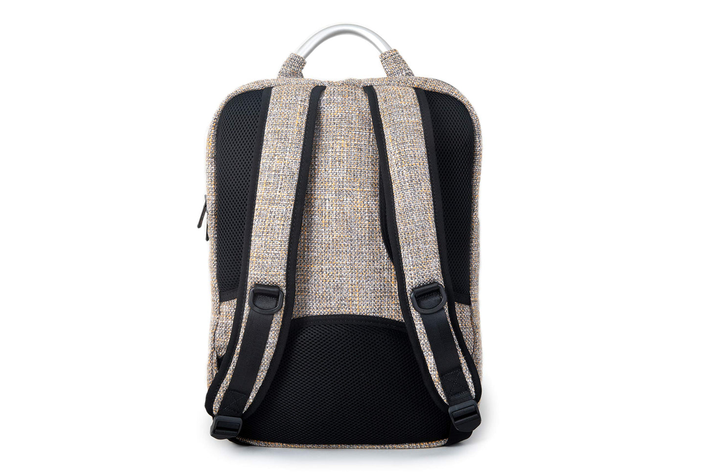 DIME BAGS Backpack with Padded Laptop Storage Sleeve, 11 Storage Compartments, Durable Hempster Bag for School, Work, & Travel, Contoured Shoulder Straps, Interchangeable Patch, Slab Bag (Sand)