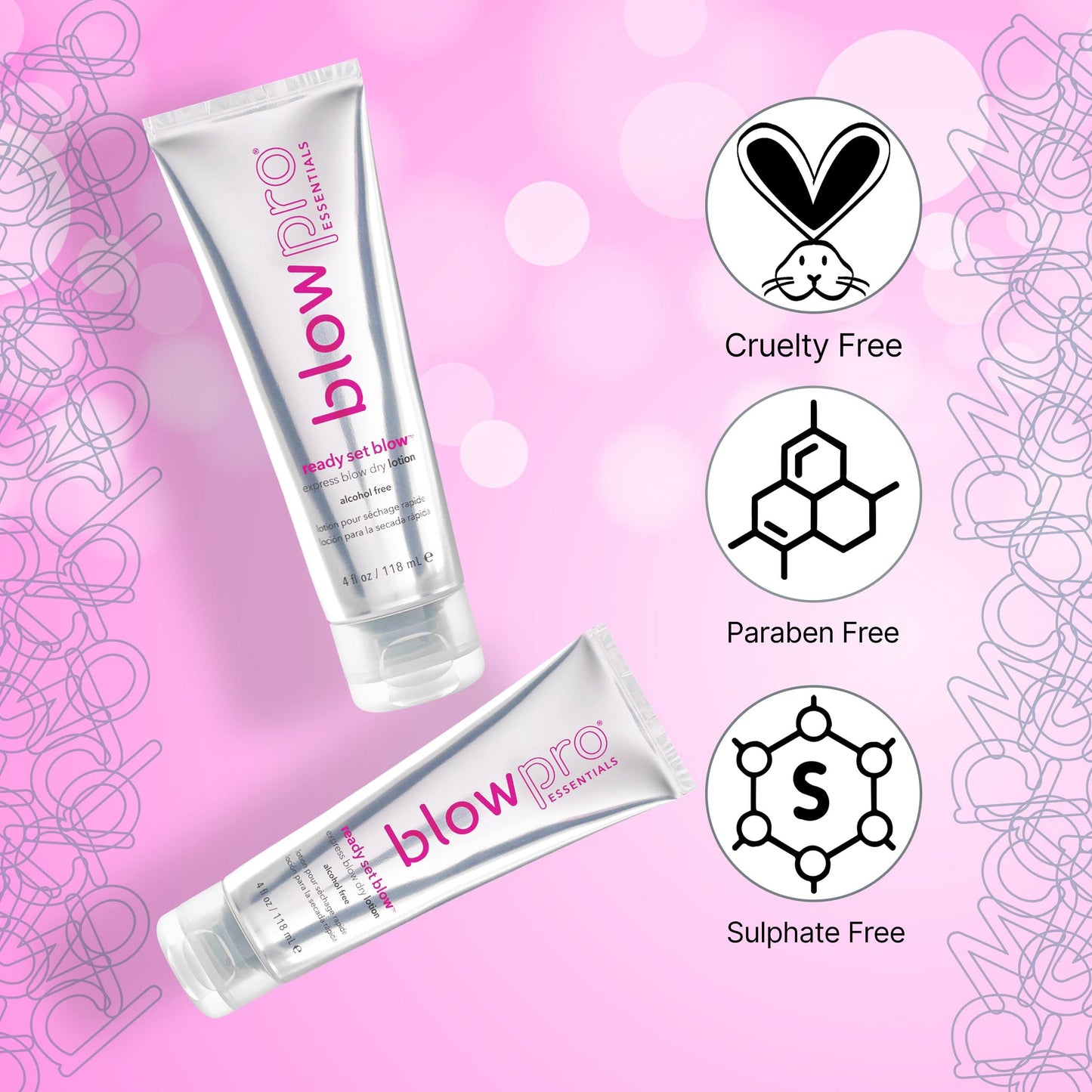 blowpro Ready Set Blow Express Blow Dry Lotion, Delivers an Easier Faster Blow Dry, Plumps and Shapes your Hair for Noticeable Body,Smoothes Cuticle