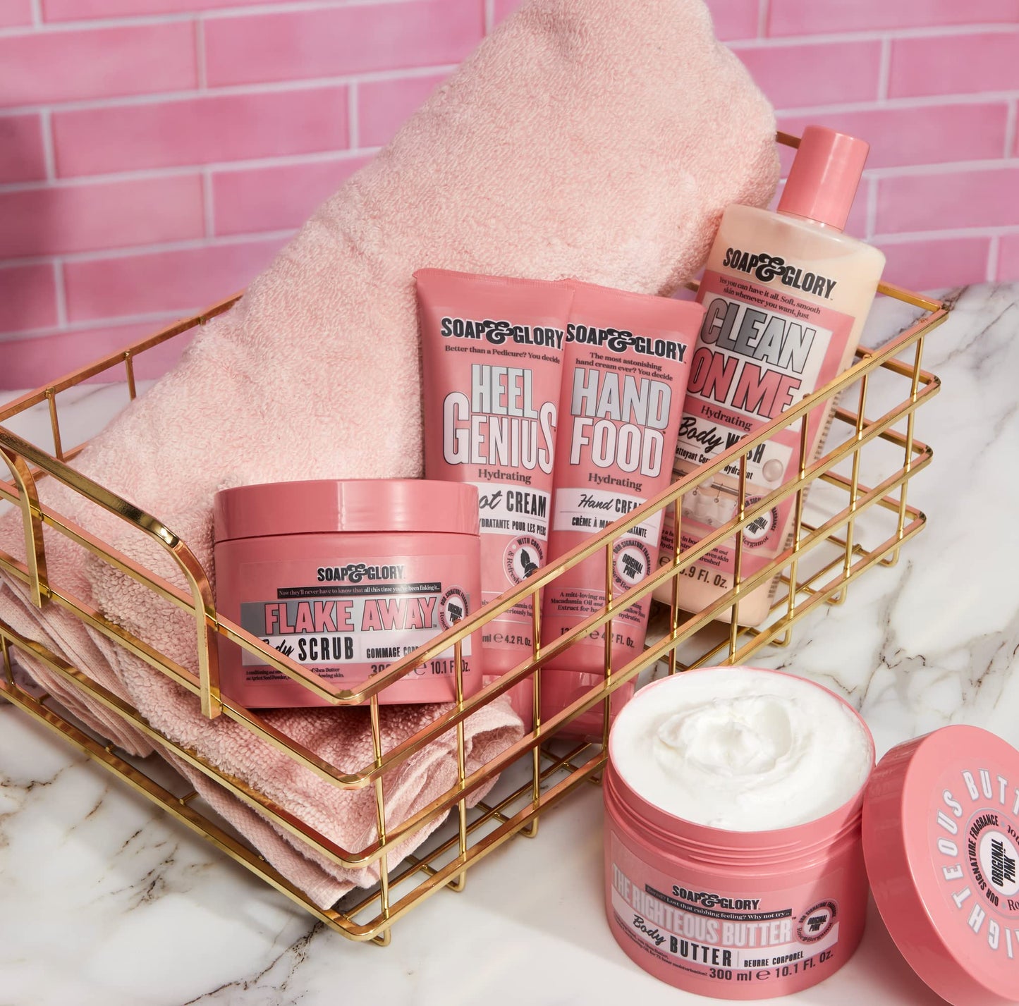 Soap & Glory Moisturizing Foot Cream for Dry, Cracked Feet & Heels - AHA Foot Exfoliator for Dry, Rough Heels - Hydrating Heel Cream for Overnight Beauty and Personal Care Soap & Glory