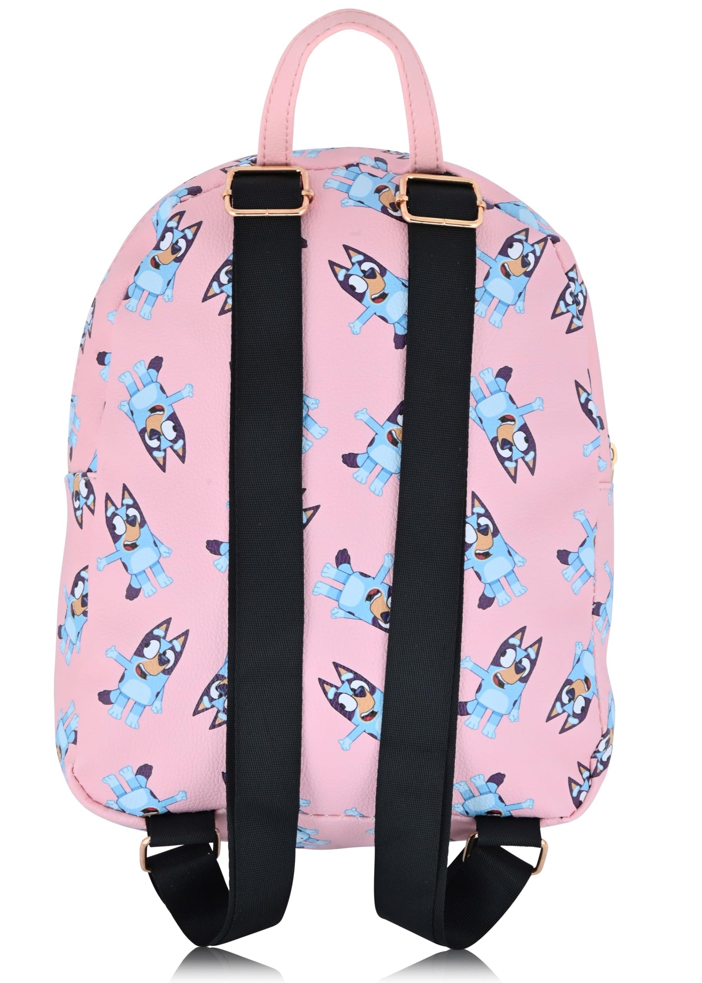 Fast Forward Bluey Backpack for Boys, Girls, Women, Men, Unisex | Cute PU Leather 10" Bluey Mini Backpack Purse Shoulder Purse | Bluey Bag and Bluey…