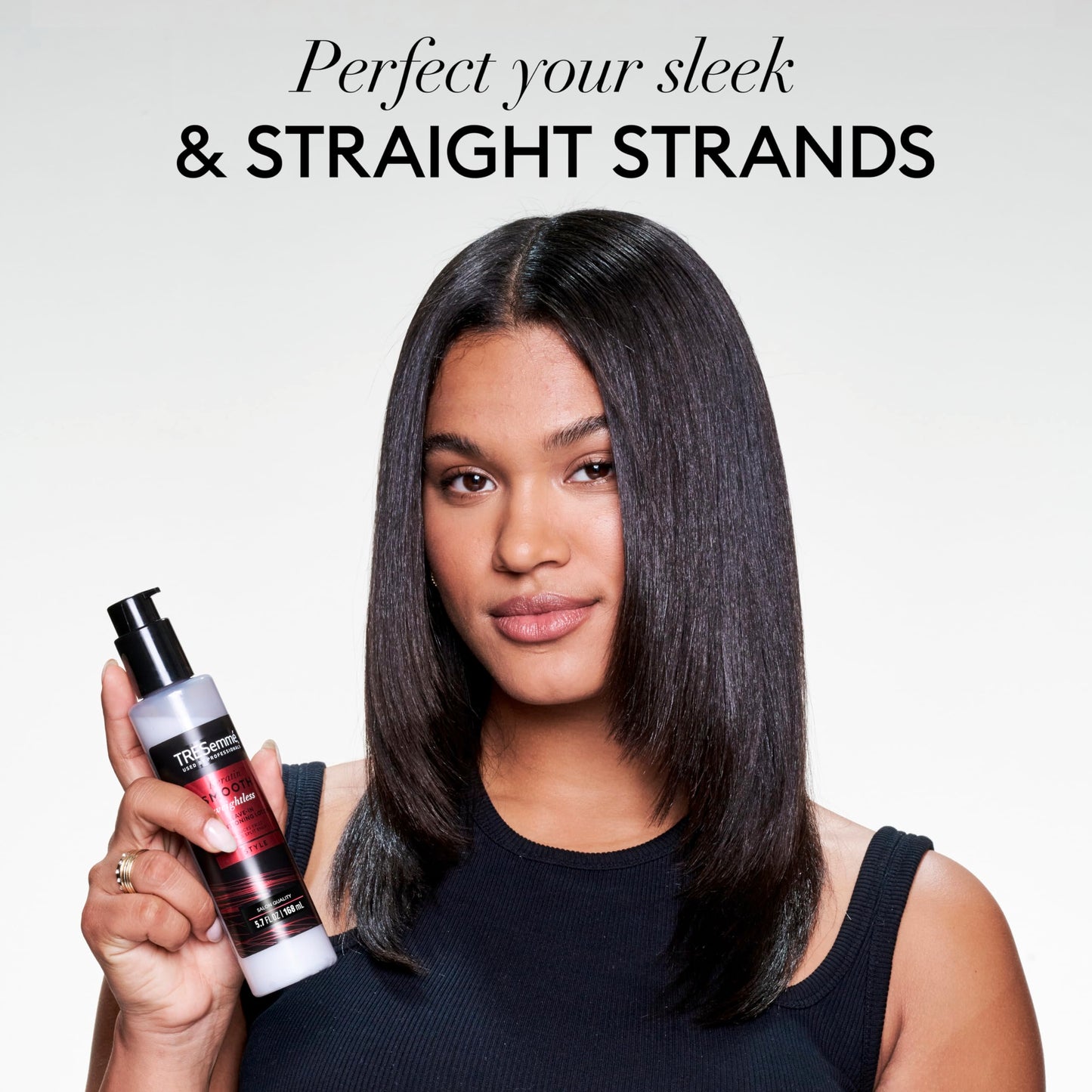 TRESemmé Perfecting Leave-In Lotion Keratin Smooth for Reducing Frizz & Sealing Split Ends, Weightless, 5.7 oz