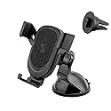 Scosche GHVWD 3-in-1 Universal Suction Cup Phone Mount for Car and Truck Dashboard/Windshield/Vent Mount, 360° Adjustable Phone Stand, Cell Phone…