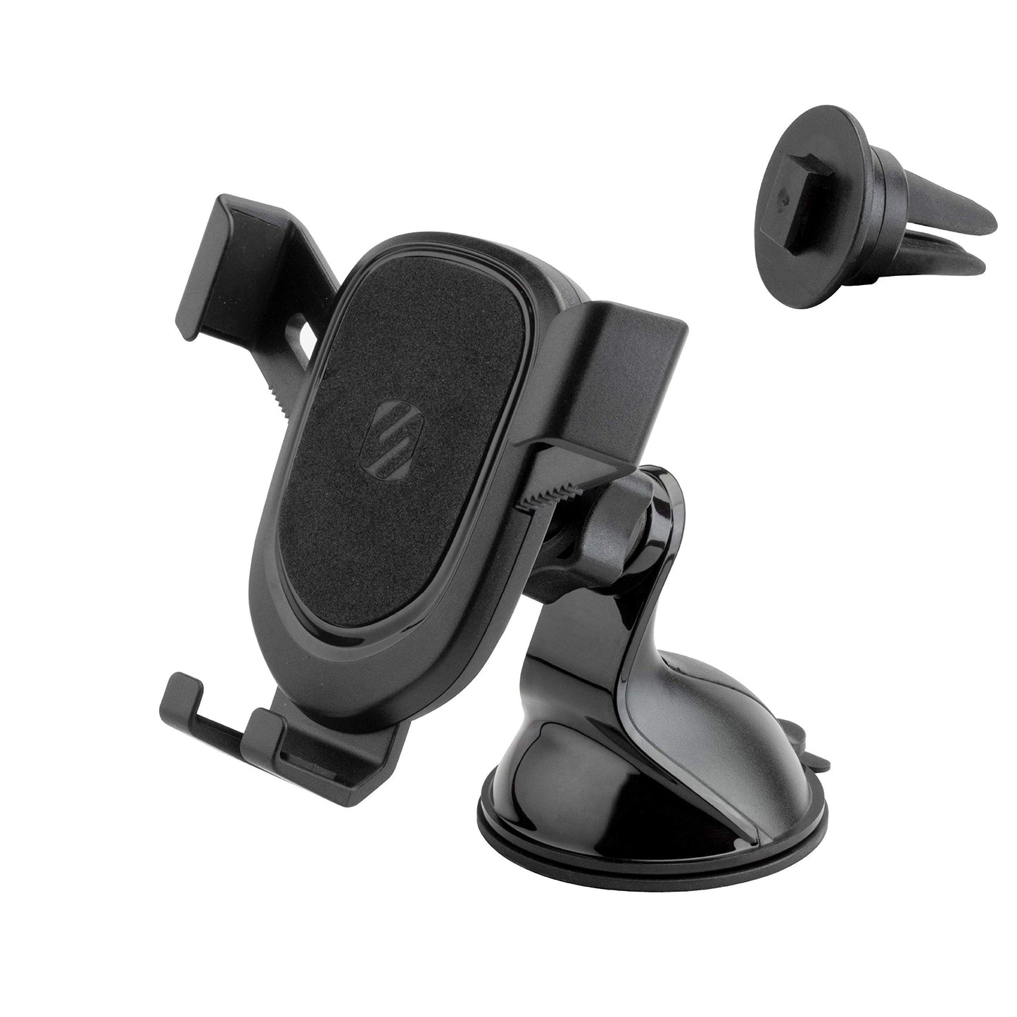 Scosche GHVWD 3-in-1 Universal Suction Cup Phone Mount for Car and Truck Dashboard/Windshield/Vent Mount, 360° Adjustable Phone Stand, Cell Phone…