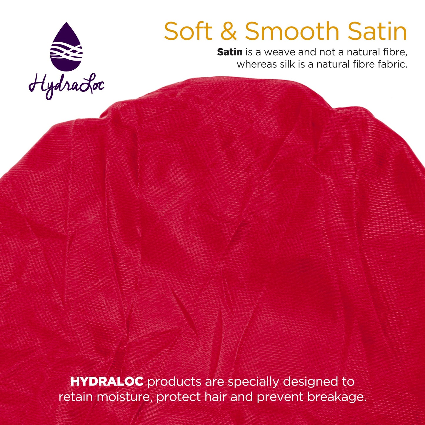Argan & Black Castor Treatment Caps Satin Sleep Cap Bonnet Hair Accessories Shower Caps for Women Reusable Waterproof Super Jumbo Red