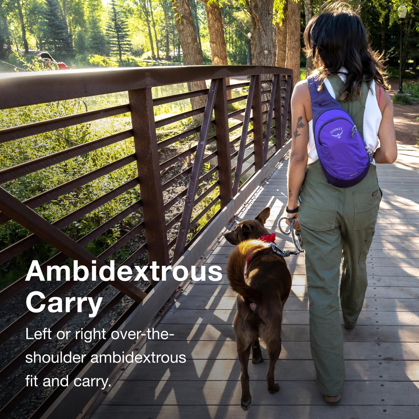 Osprey Daylite Shoulder Sling Bag – Compact Crossbody Sling Backpack for Everyday Carry, Festivals, and Travel