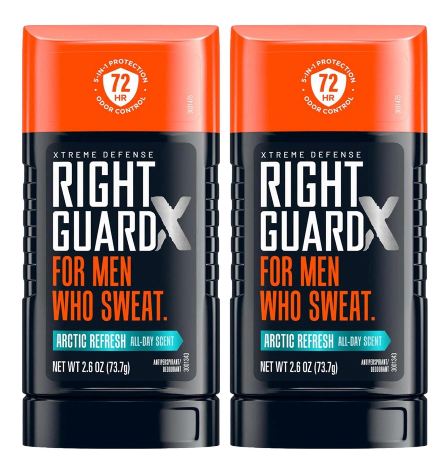 Right Guard Xtreme Defense Arctic Refresh Solid 2.6 Ounce Men (Pack of 2) Beauty and Personal Care Right Guard