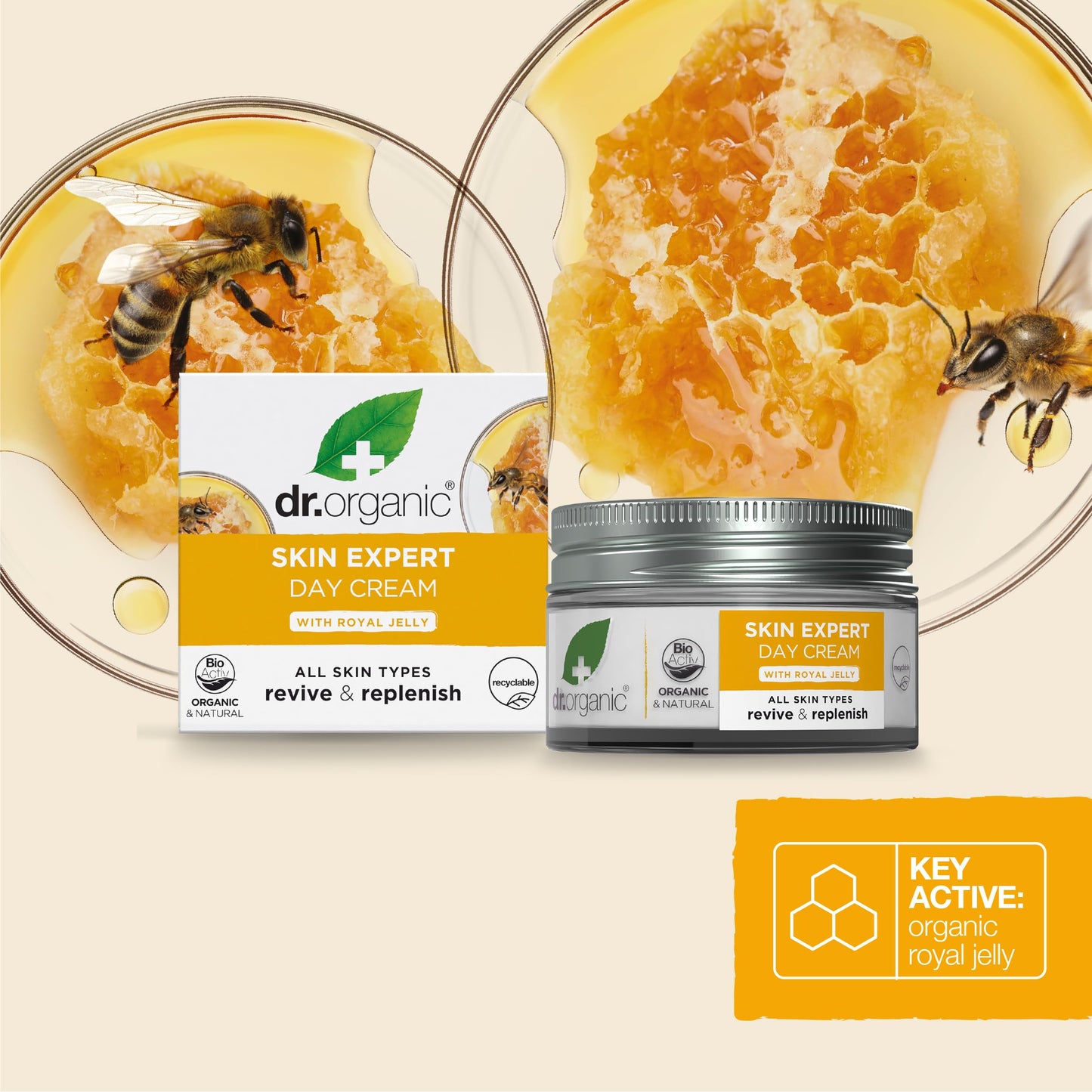 Dr Organic Royal Jelly Day Cream 50ml by Dr. Organic