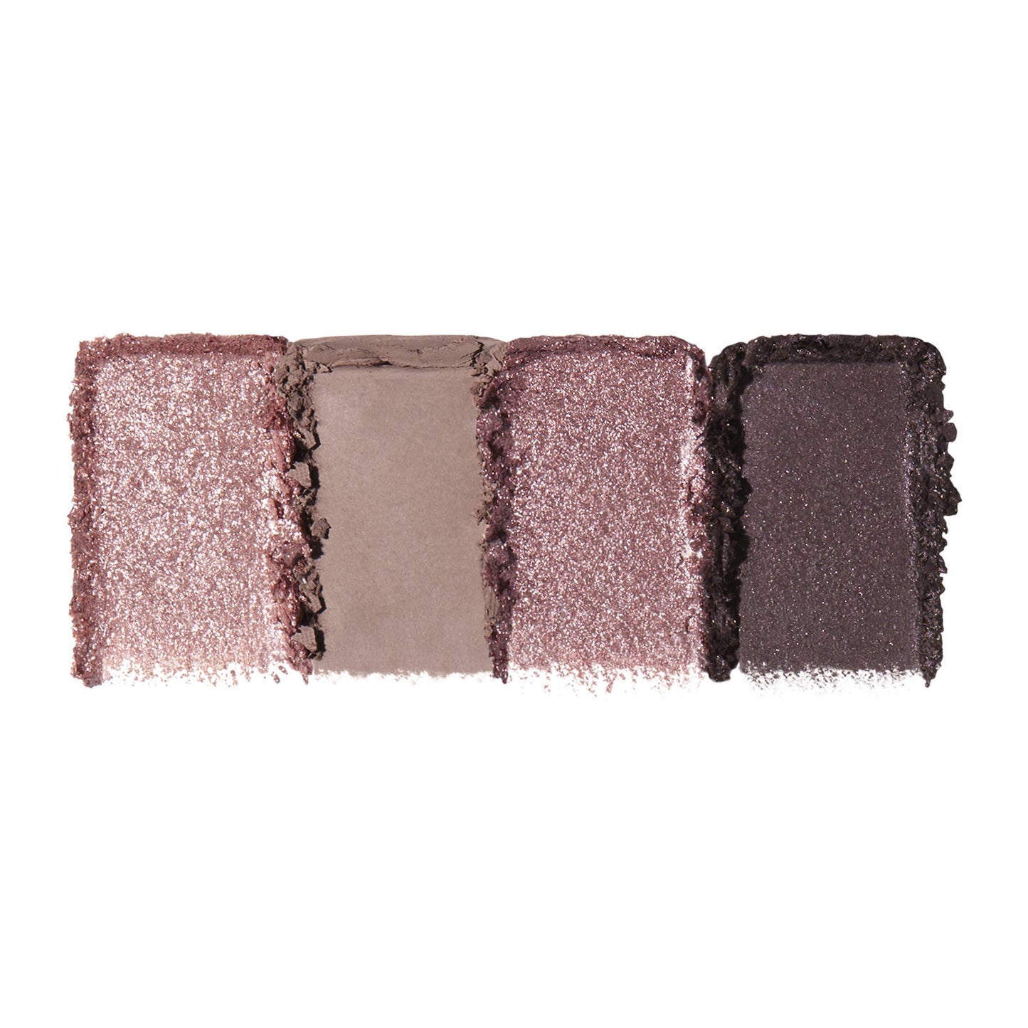 e.l.f. Bite-Size Eyeshadow, 4 Ultra-Pigmented Matte & Shimmer Shades, Rose Water, 0.12 Oz (3.5g)