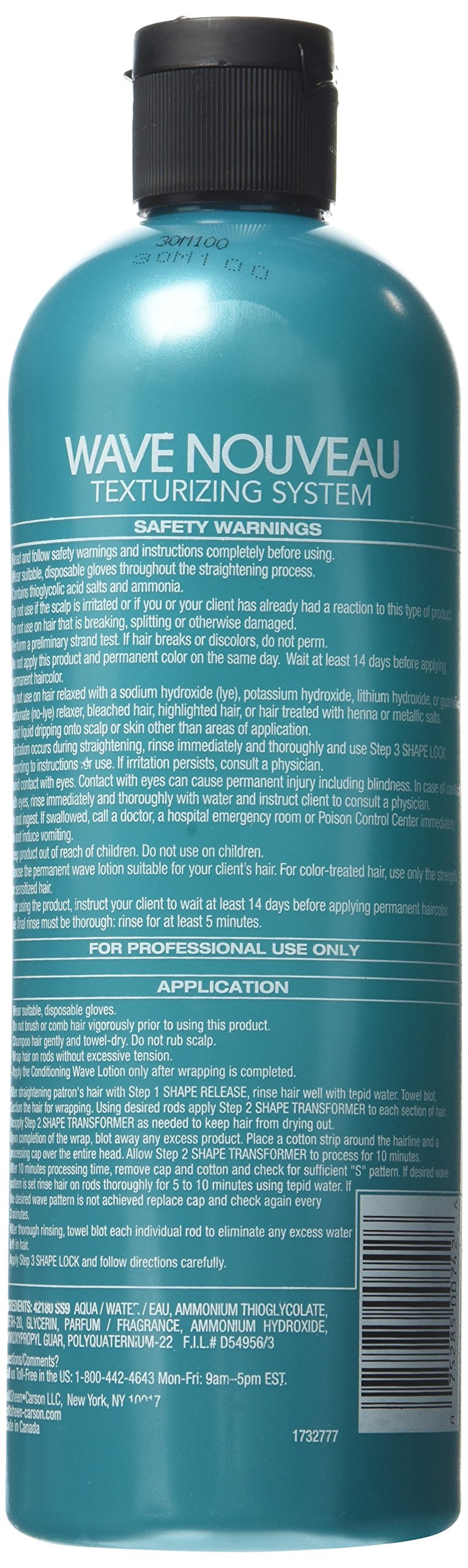 Wave Nouveau Coiffure Shaper Transformer, 15.5 Oz