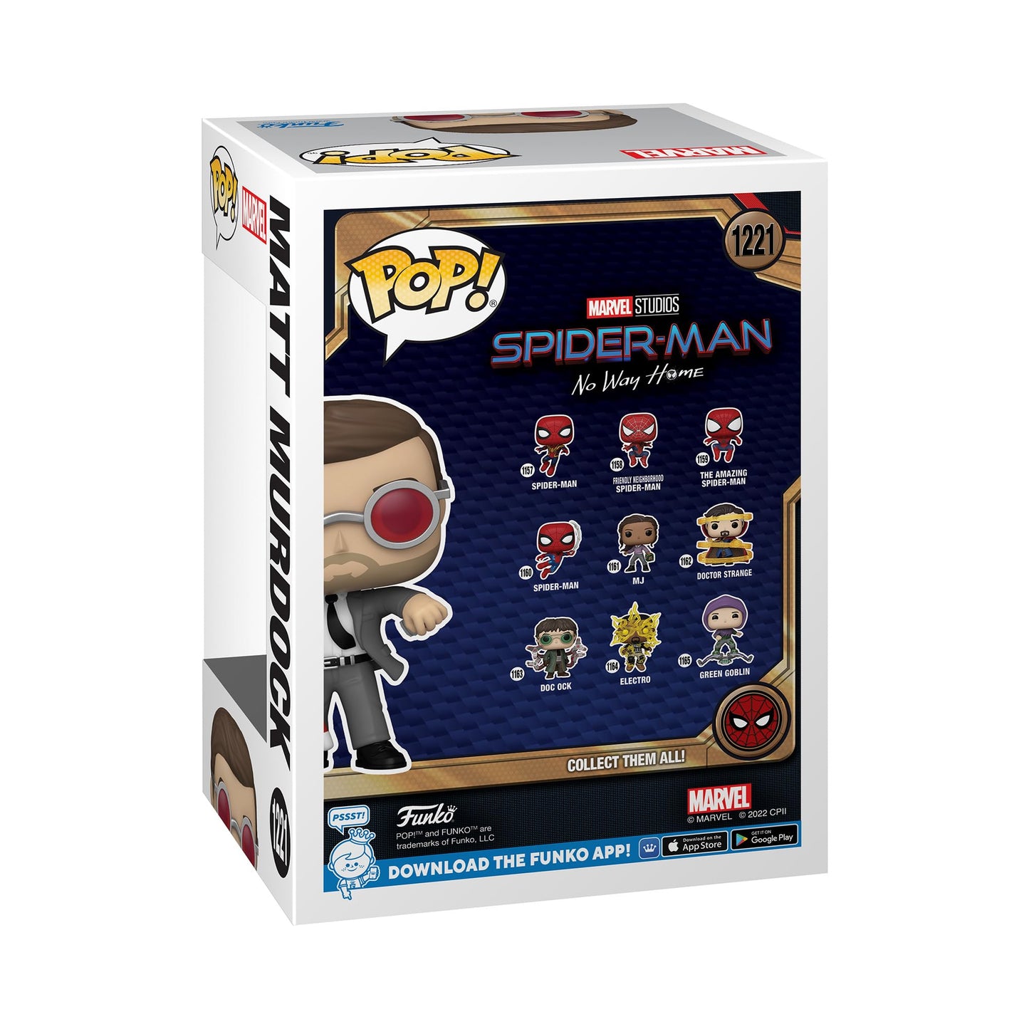 Funko Pop Marvel: Daredevil TV-Matt Murdock Special Edition Exclusive Vinyl Multicolor Figure