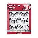 iEnvy False Eyelashes 3 Pairs Fluffy and Natural Multiangle and Volume Faux Mink Lashes (41)