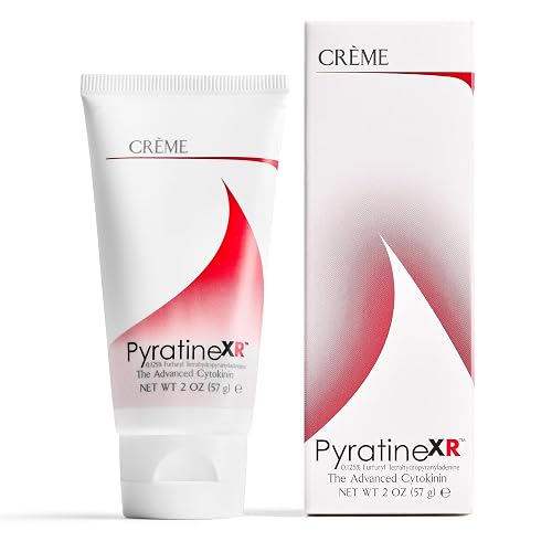 PyratineXR Crème - Antiaging & Rosacea Treatment - Ultimate Cytokinin Skin Cream Reduces Facial Redness, Acne Lesions, Spider Veins, Fine Lines