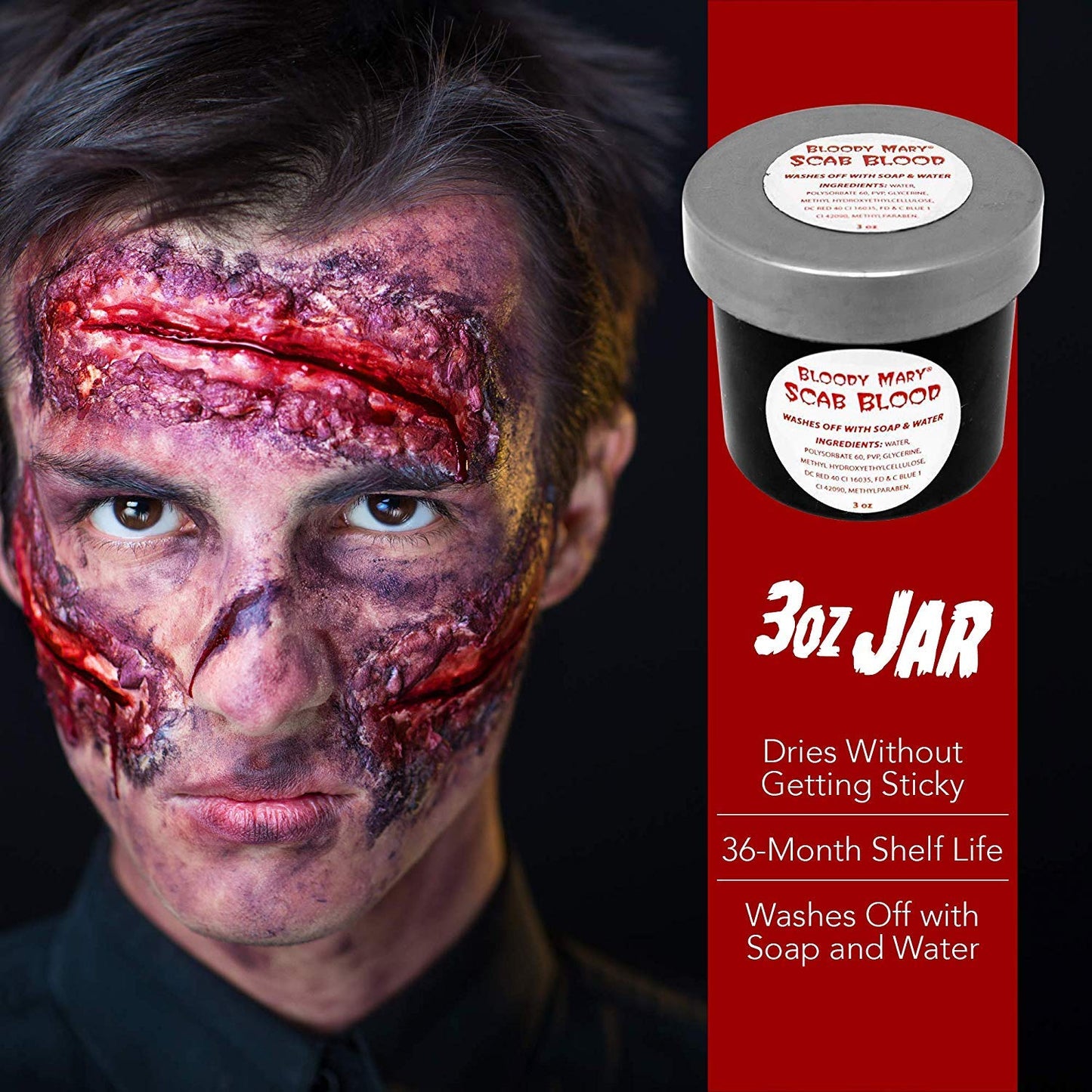 Bloody Mary Fake Scab Blood (Small - 1oz)