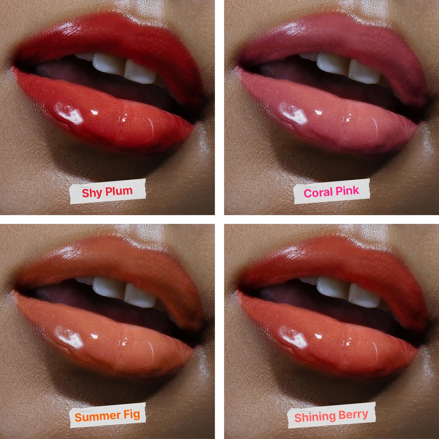 NOLAHOUR Glowing Color Lip Balm 0.35 Oz - Hydrating Lip Balm Lip Gloss for Girls - Vegan Lip Balm & Lip Plumping Gloss - Lip Glowy Balm & Lip Care Beauty and Personal Care NOLAHOUR
