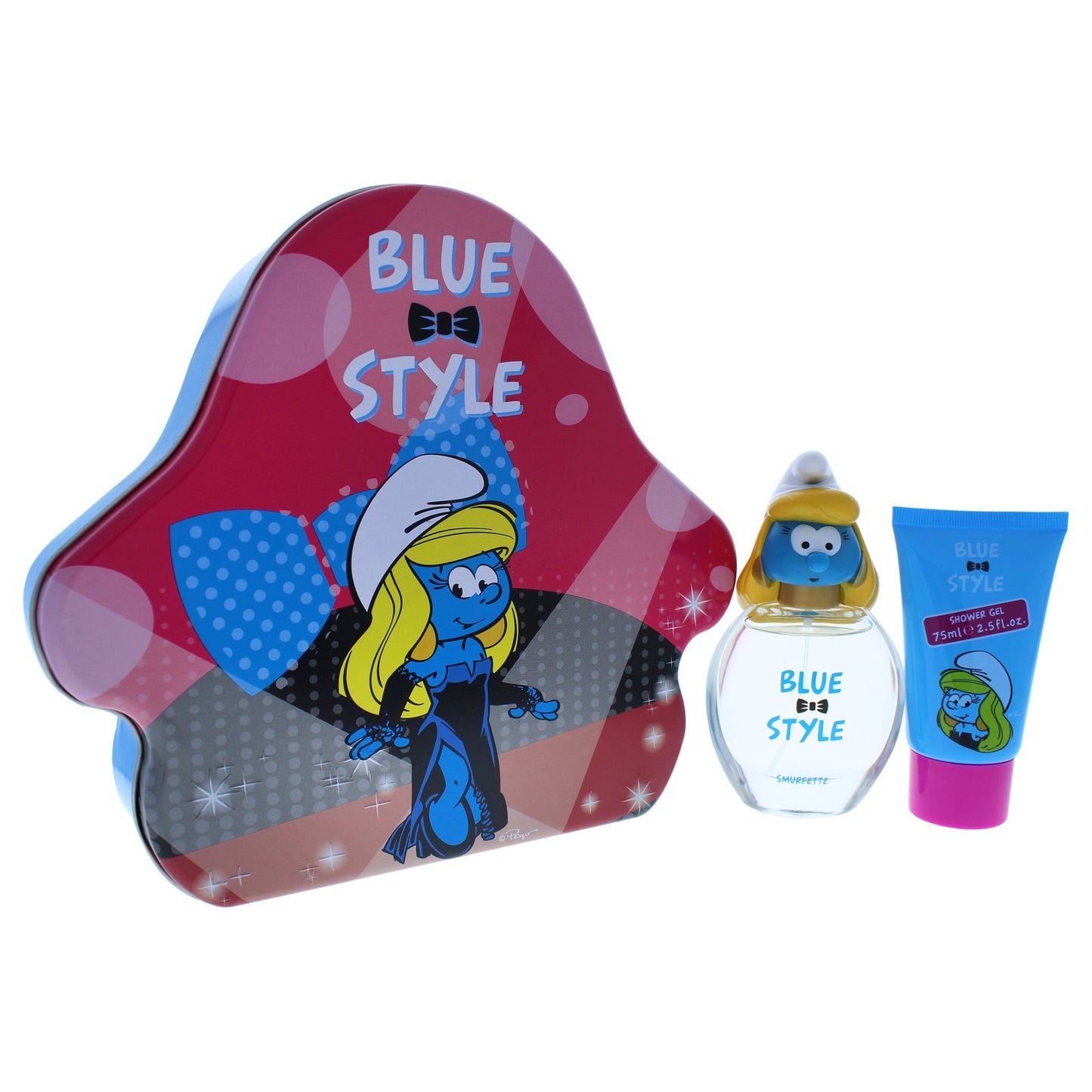 First American Brands The Smurfs Blue Style Smurfette 2 Pc Gift Set