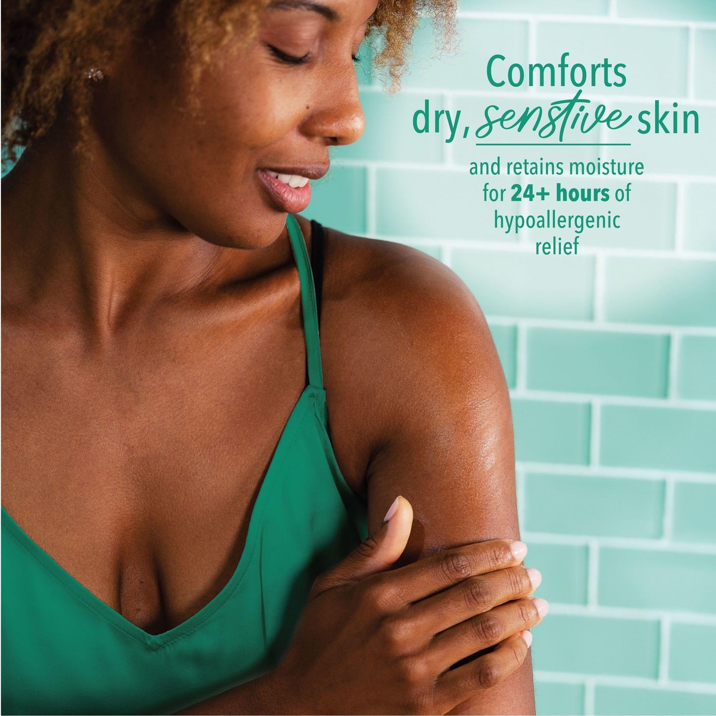 Curel Fragrance Free Comforting Body Lotion, Unscented Dry Skin Moisturizer for Sensitive Skin, with Advanced Ceramide Complex, Repairs Moisture