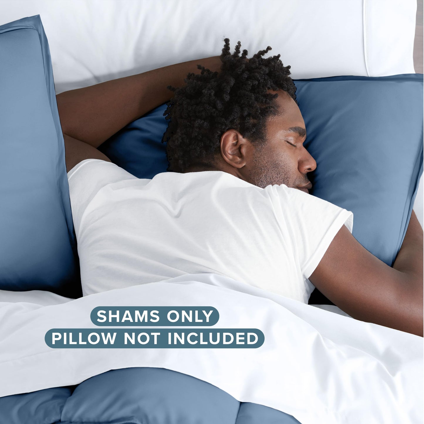 Bare Home Queen Pillow Sham Covers - Set of 2 - Premium 1800 Ultra-Soft Microfiber - Double Brushed - Bed Pillow Shams - Pillows Not Included (Set of