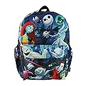 Nightmare Before Christmas Deluxe Oversize Print Large 16" Backpack with Laptop Compartment - A19607