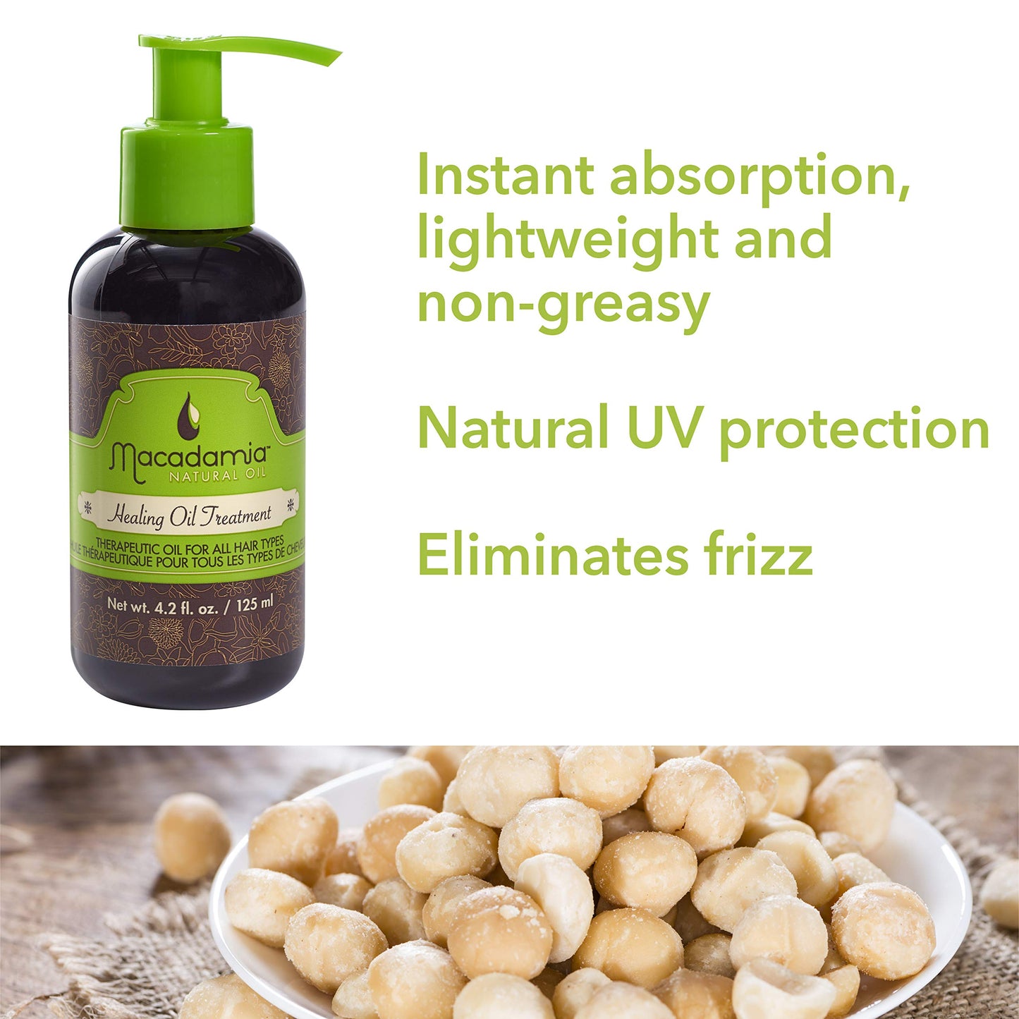 Macadamia Natural Healing Oil Treatment, 4.2 Ounces