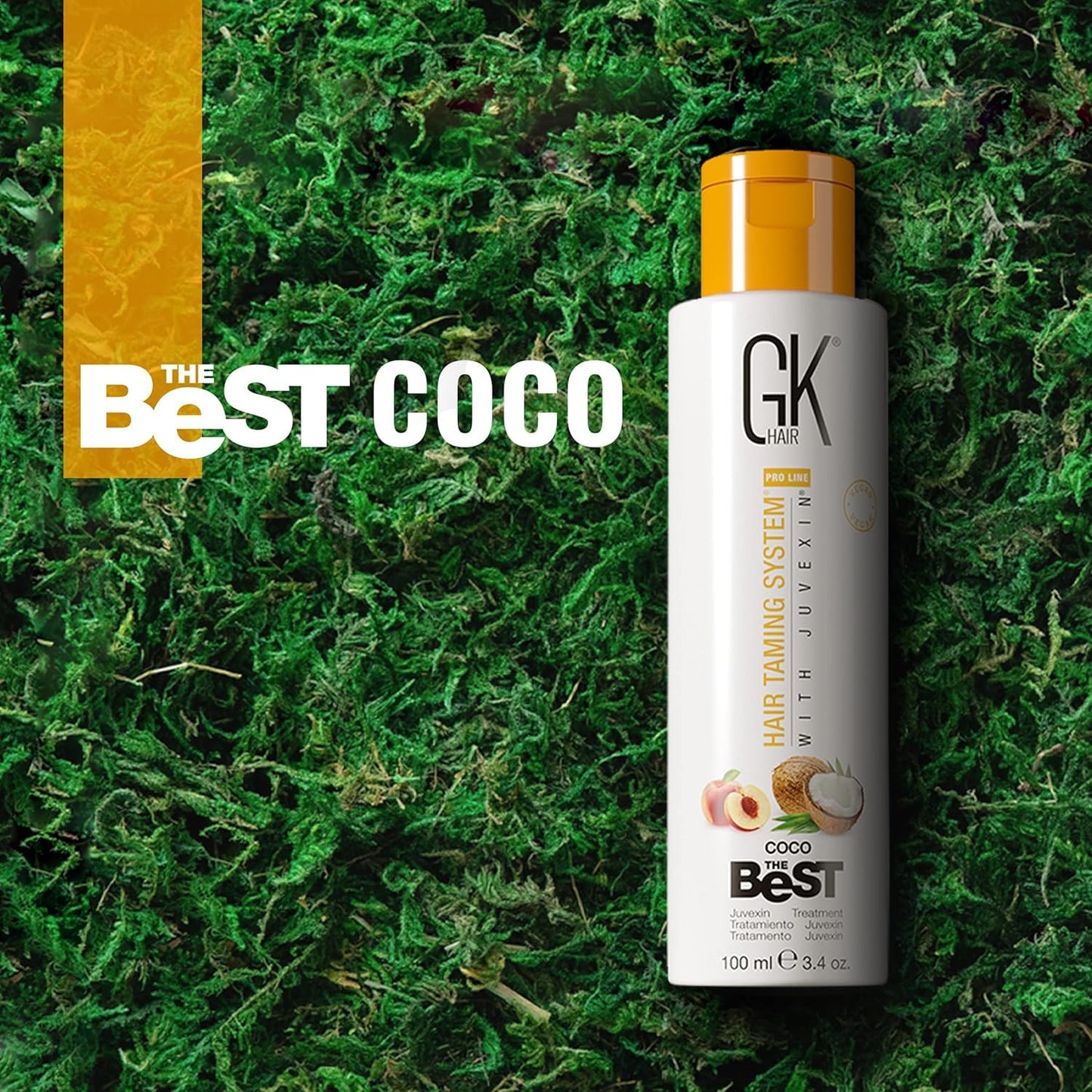 GK Shield Shampoo Conditioner Set (240ml) with Coco The Best and pH+ Shampoo (100ml) - Smoothing Hair Care Kit for Frizz Control Damage Free