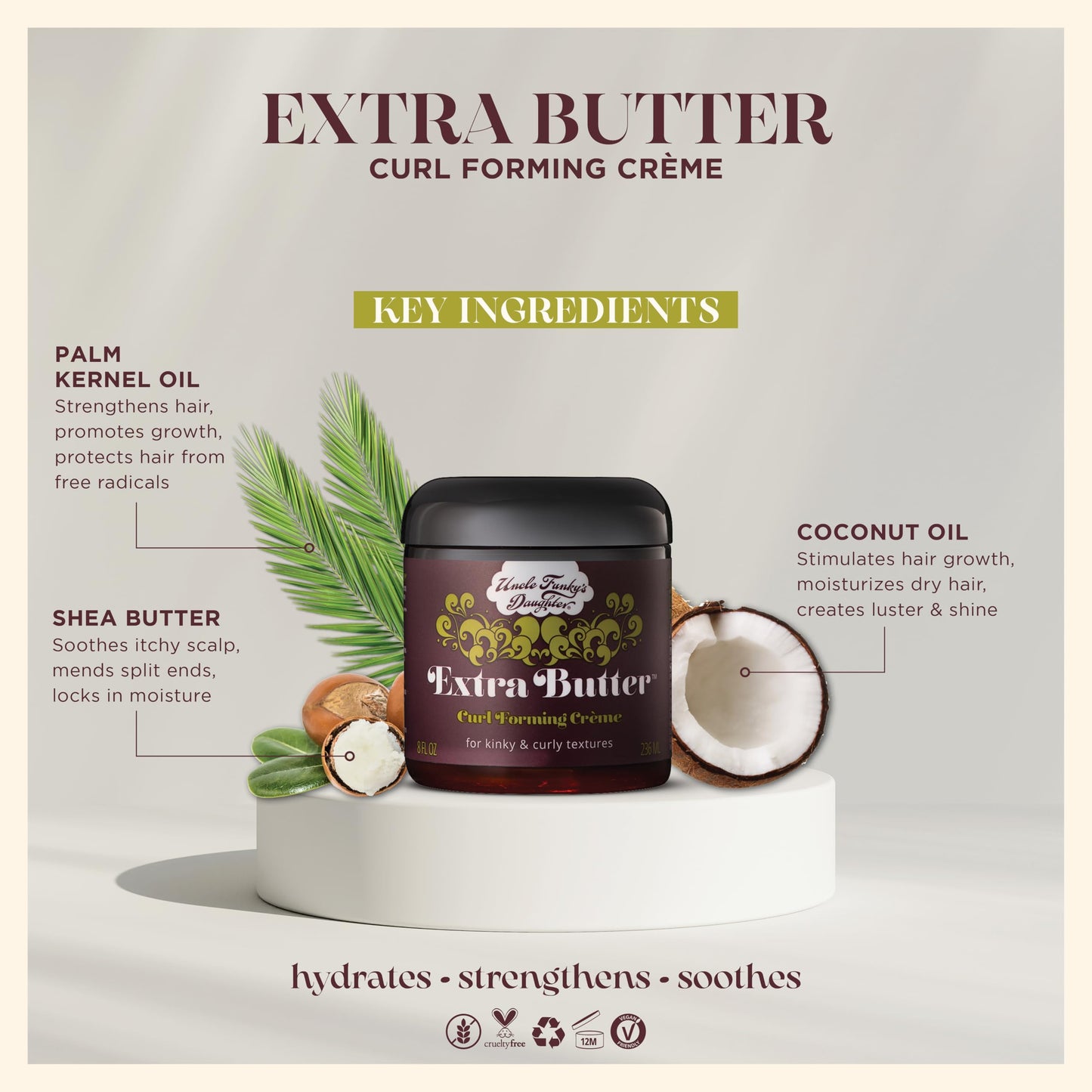 Extra Butter Curl Forming Creme, 8 oz
