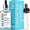 ArtNaturals Hyaluronic Acid Serum - Anti- Aging Facial Serum, Natural Moisturizer w/Vitamin C Serum & Vitamin E - for Skin Care - Reduce Wrinkles