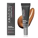 AmazingCosmetics Amazing Concealer, multipurpose full coverage concealer 0.2 oz, Warm Deep