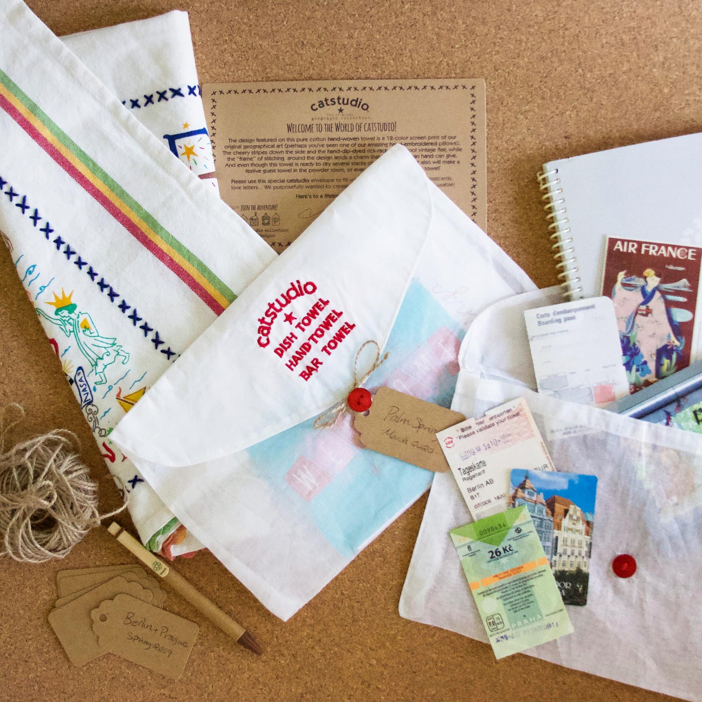 Catstudio Maryland Dish Towel - U.S. State Souvenir Kitchen and Hand Towel, Perfect Tea Towels for Maryland Lovers, Travel Souvenir, Housewarming…