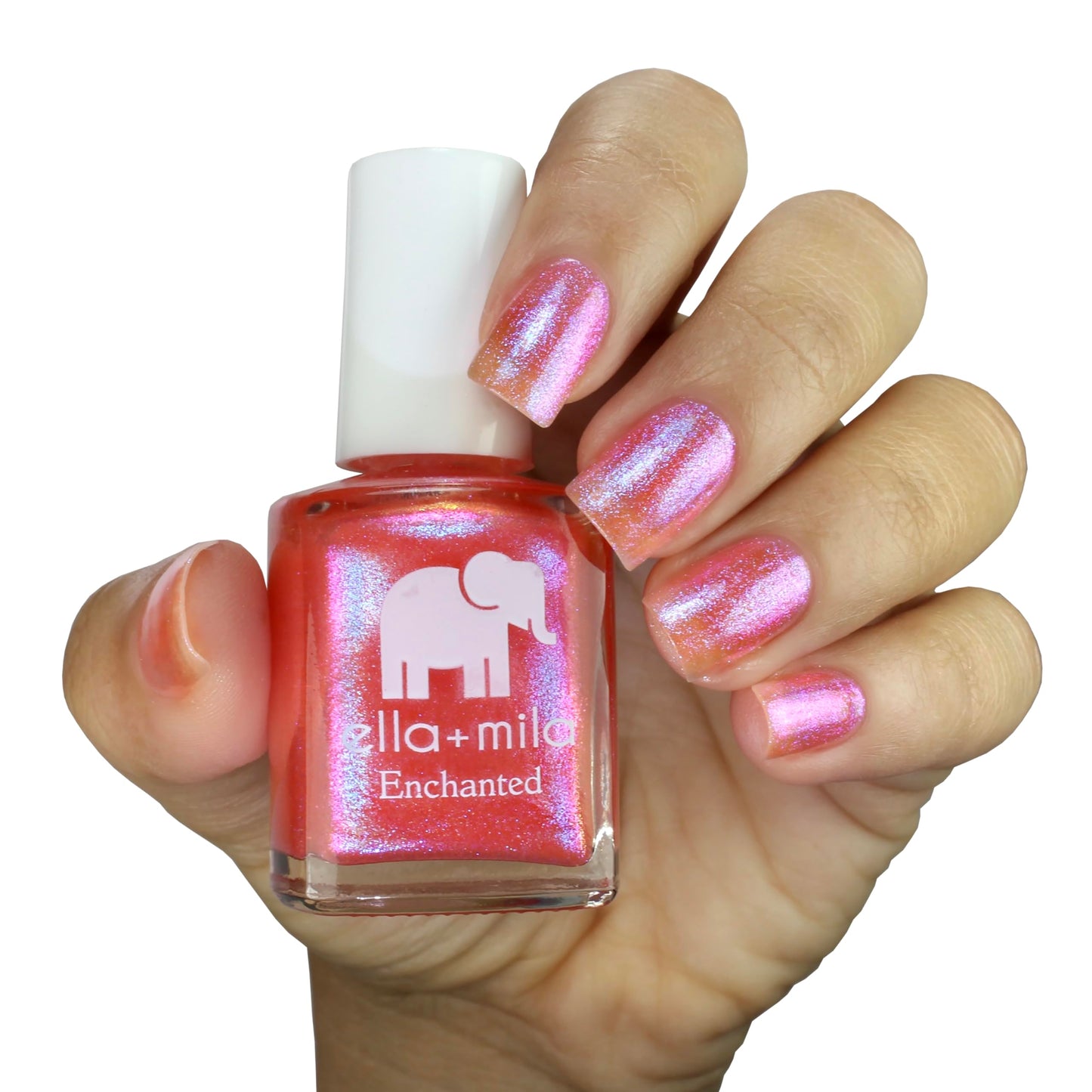 ella+mila Professional Nail Polish - Quick Dry Nail Polish - Long-Lasting & Chip Resistant Formula (Enchanted Collection - Aurora Lights - 0.45 fl oz) Beauty & Personal Care ella+mila