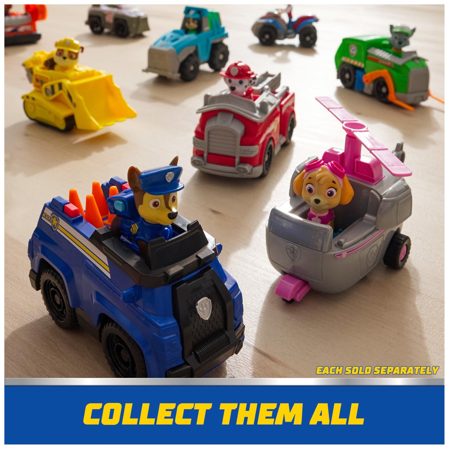 PAW Patrol, Marshall’s Firetruck, Toy Vehicle with Collectible Action Figure, Sustainably Minded Kids Toys for Boys & Girls Ages 3 and Up