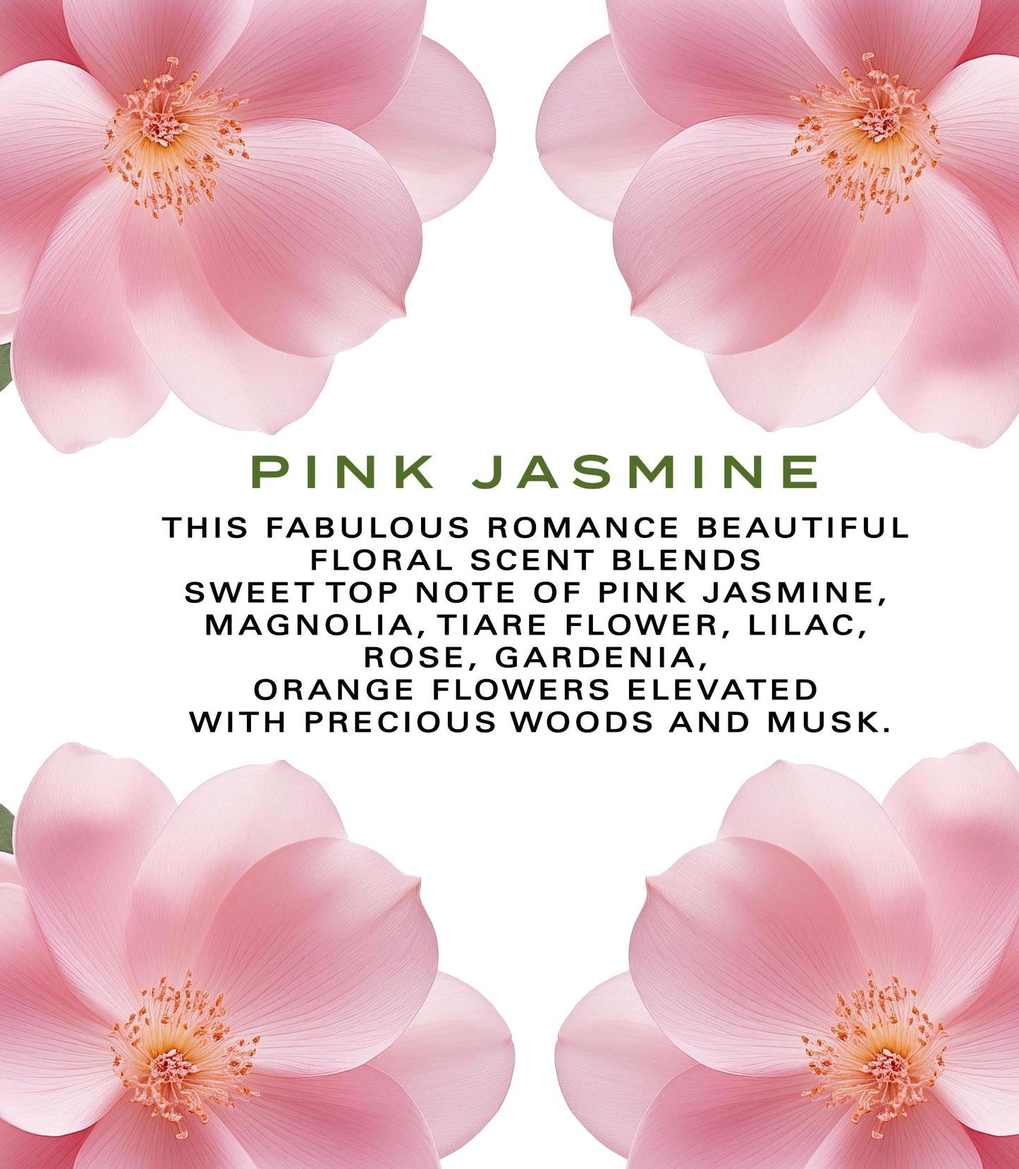 Botanical Beauty PINK JASMINE WHIPPED BODY BUTTER with Shea Butter, Cocoa Butter, Coconut Oil for All Skin Types, for Dry, Sensitive Skin
