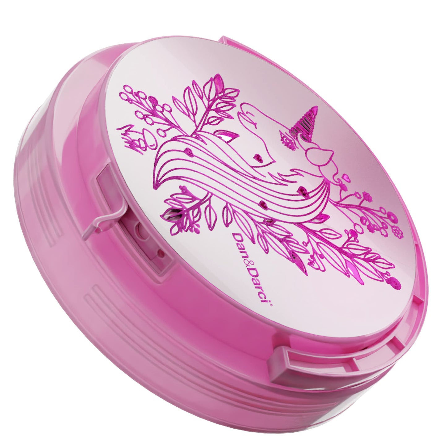 Dan&Darci Light-Up Unicorn Terrarium Kit for Kids – Magical DIY Unicorn Craft Set with Light-Up Jar – Arts & Crafts Gift for Girls & Boys Ages 4-12, Fun Birthday Present & Activity Kit