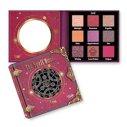 Rude Cosmetics The Spell Book Palette - Lust for Women - 0.38 oz Eye Shadow