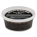 African Black Soap Paste 8 oz. 100% Raw Pure Natural From Ghana. Acne Treatment, Aids Against Eczema & Psoriasis, Dry Skin, Scars and Dark Spots.