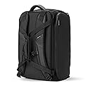 NOMATIC 30L Travel Bag- Convertible Duffel/Backpack, Carry-on Size for Airplane Travel, Everyday Use Laptop Bag, TSA Compliant Black Backpack