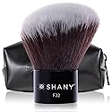 SHANY Angled Kabuki-Blush & Bronzer- Vegan-friendly, Synthetic Bristles