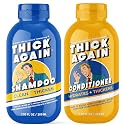 Thick Again Men's Hair Thickening Shampoo & Conditioner System with TrioCore Scalp Care Technology - Natural Solution for Fuller, Thicker-Looking Hair