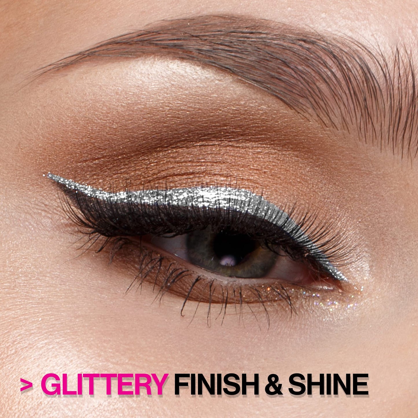 wet n wild Glitter Eyeliner Fantasy Makers Glitter Eye Liner Makeup, Silver Kaleidoscope