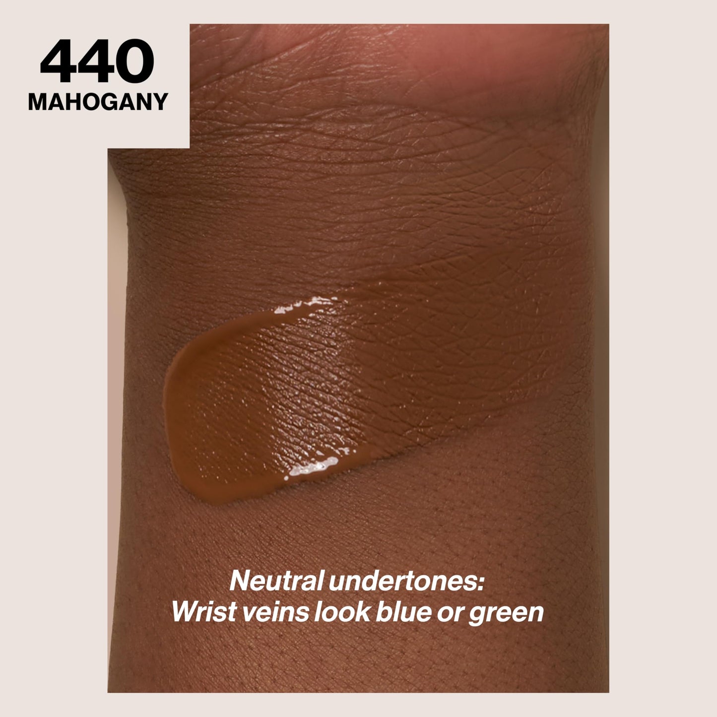 Revlon Liquid Foundation, ColorStay Face Makeup for Combination & Oily Skin, SPF 15, Medium-Full Coverage with Matte Finish, 440 Mahogany, 1 fl oz