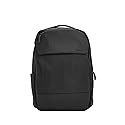Incase Crosstown Backpack - 20L Everyday Laptop Backpack for Work, Travel - 16" Faux Fur Laptop Sleeve, External Front Pocket, Water Bottle Pockets, Travel Pass Through - Black