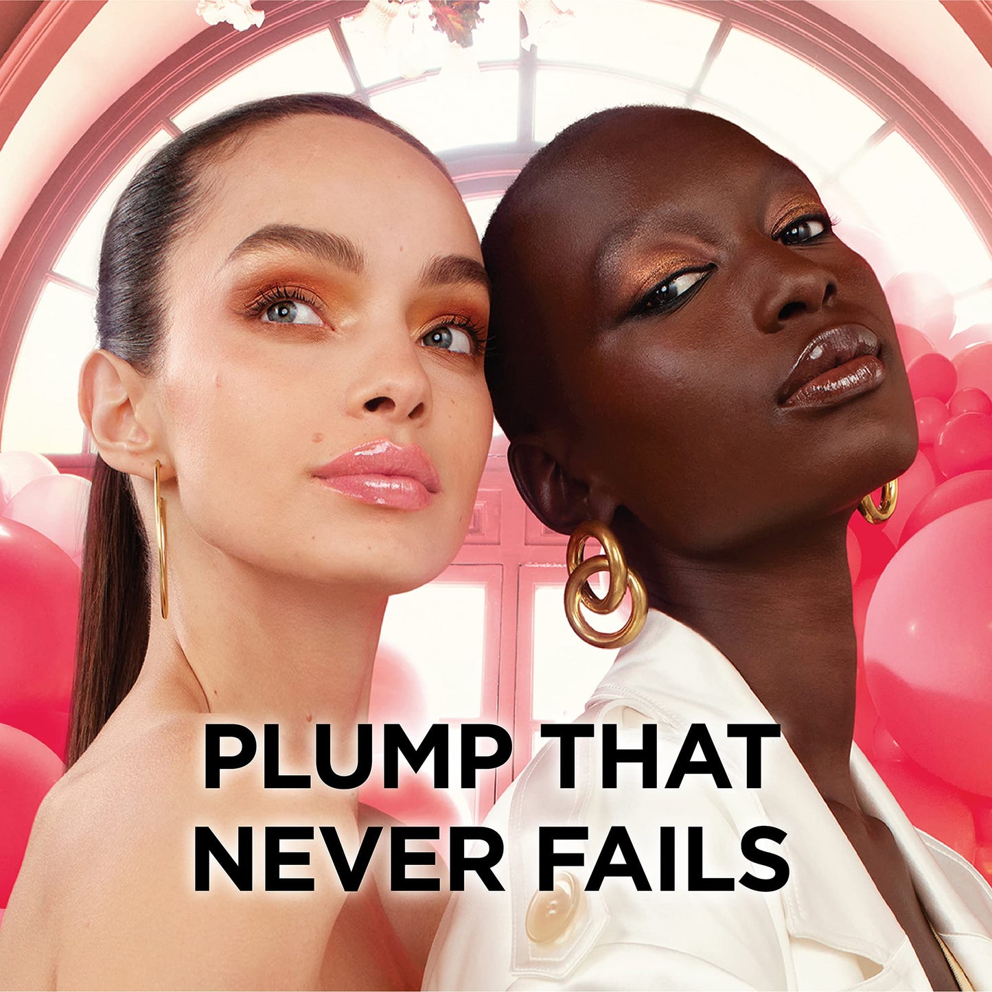 L'Oreal Paris Infallible Pro Gloss Plump Lip Gloss with Hyaluronic Acid, Long Lasting Plumping Shine, Lips Look Instantly Fuller