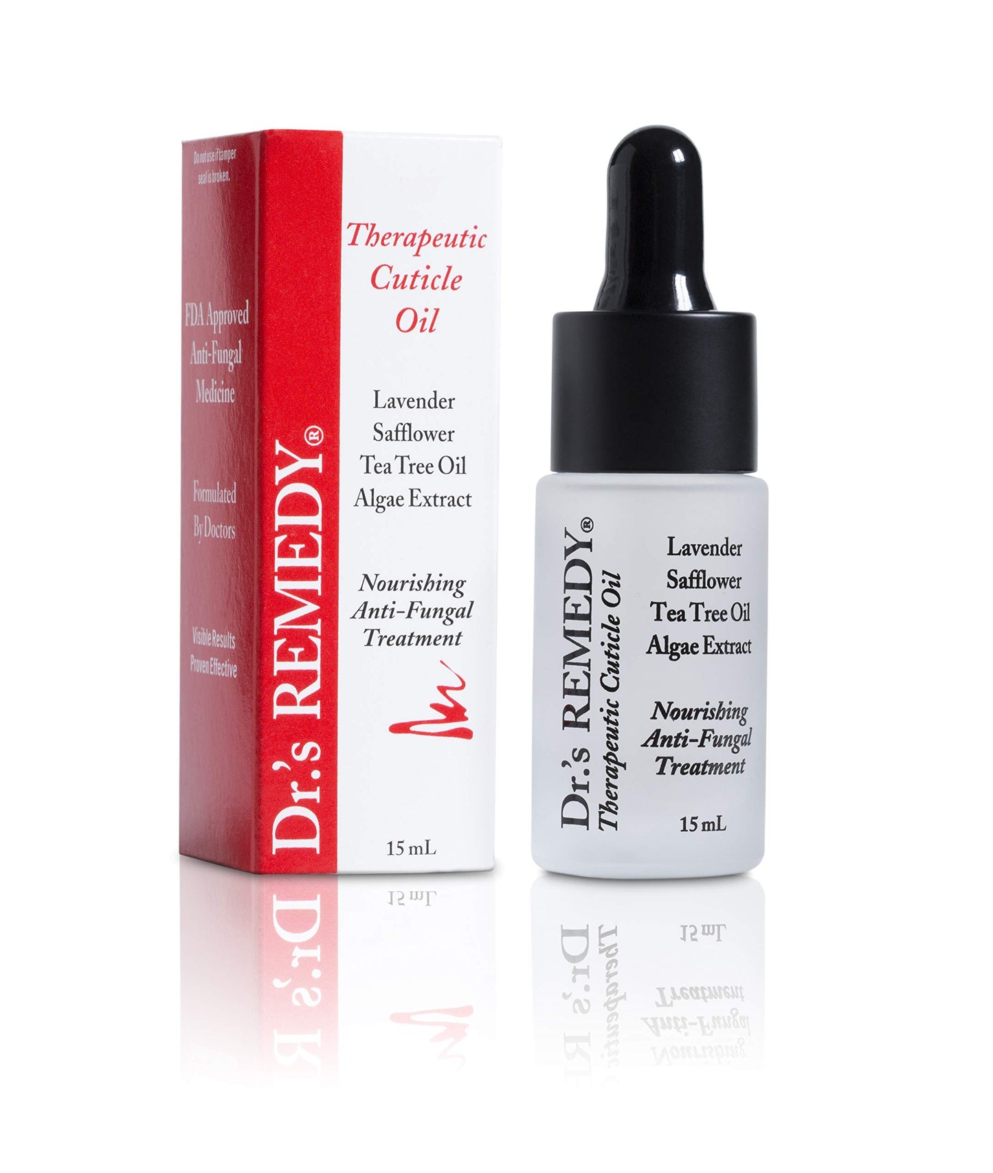 Dr.'s Remedy Therapeutic Caress Cuticle Oil, Nourishing Treatment for All Nail Types, 0.507 Fl Oz (Pack of 1)