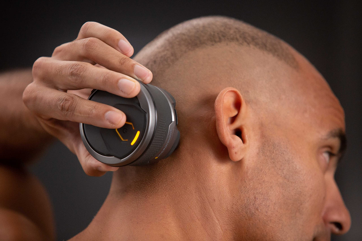 Microtouch Titanium Electric Head Shaver - Rechargeable Head and Face Shaver for Men, Cordless Razor
