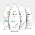 Dove Body Wash For Softer and Smoother Skin Sensitive Skin Hypoallergenic and Sulfate Free Body Wash 22 oz, 4 Count