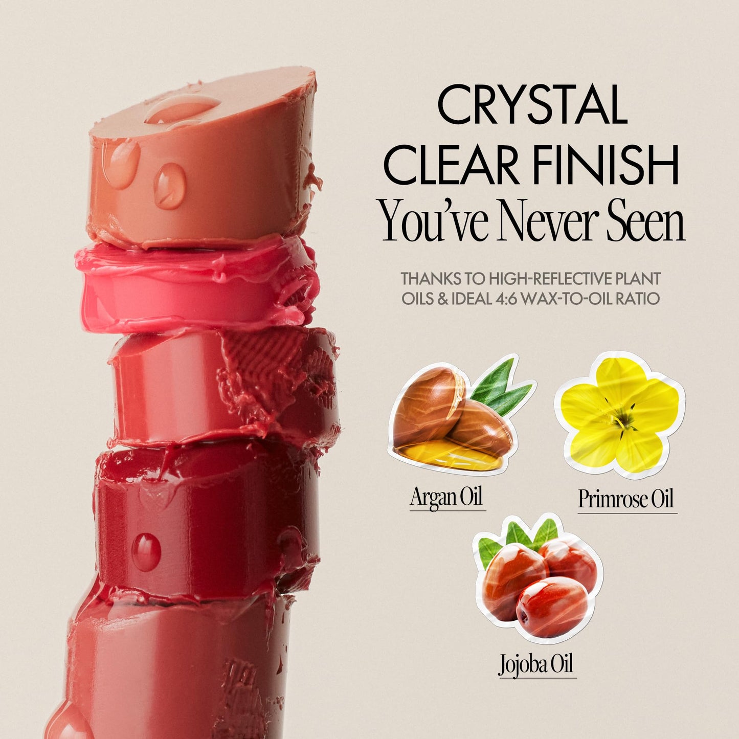 Glasting Melting Balm - High Shine, Hydrating Tinted Lip Balm - Buildable Gloss & Vegan Formula - Korean Glossy Lip Balm with Shea Butter 0.12 oz (#06 Beauty and Personal Care rom&nd