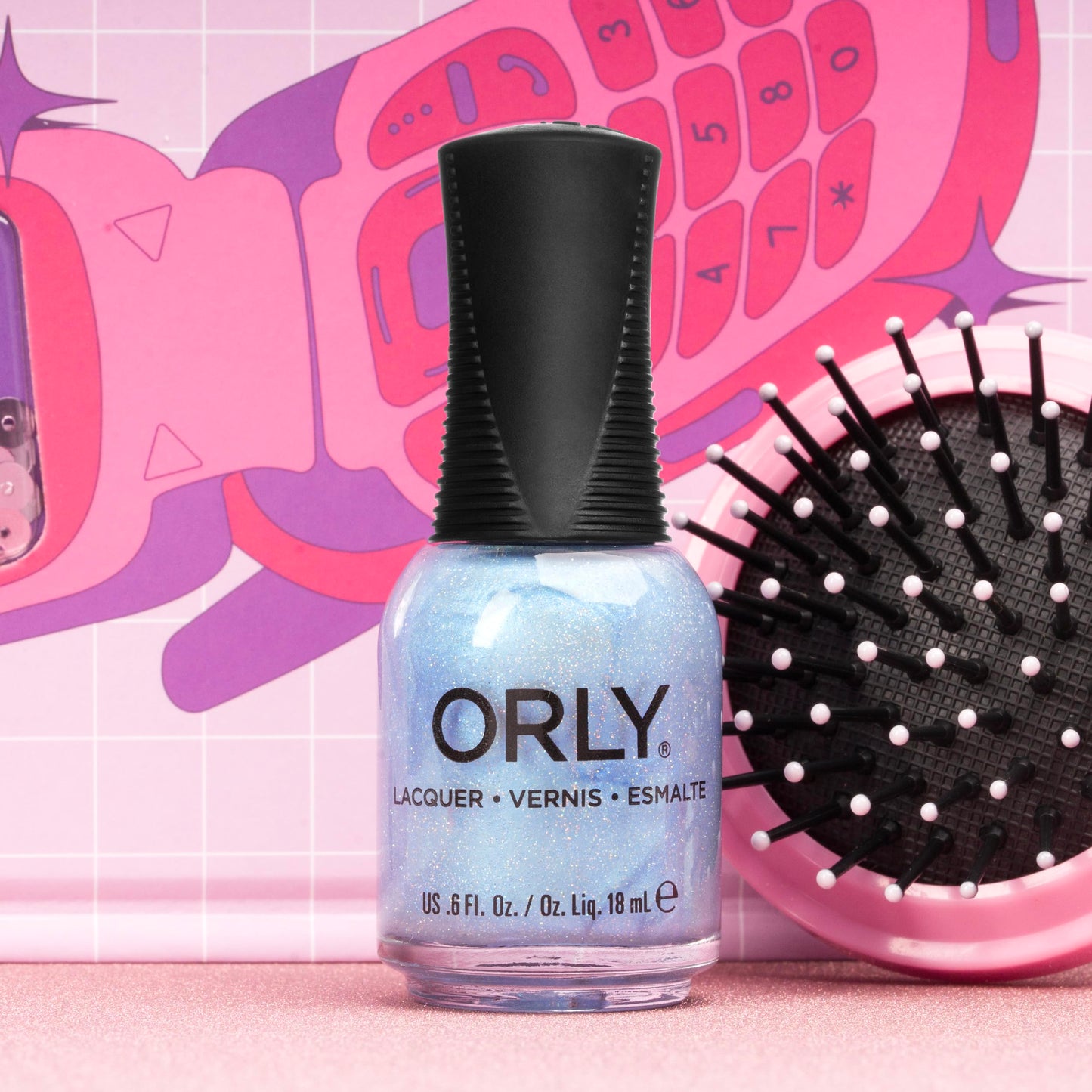 Orly Nail Polish 2000s Collection | Creme Colors & Chrome Shimmers Perfect for Winter (Flip Phone) Beauty & Personal Care Orly